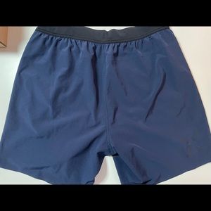 Ten Thousand Interval Shorts Medium 7 inch Unlined Navy